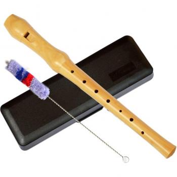 Bachwood Long Recorder – 8‑Hole German Soprano Flute