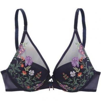 LASCANA Push-up-BH mit floraler Spitze