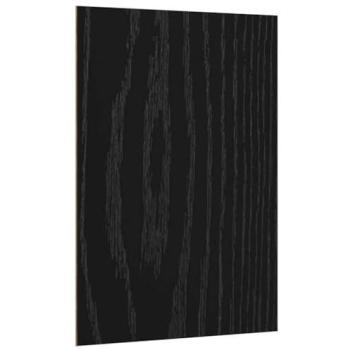 Tavola di decorazione rovere nero 0,3 cm spessore