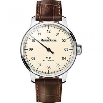 MeisterSinger Automatic Ivory Watch AM903