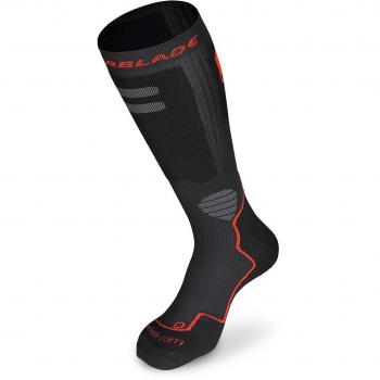 Ultra Glide Rollerblade Socks XL – Black/Red Edition
