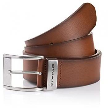 Cinturón de Cuero Marrón Tom Tailor Premium