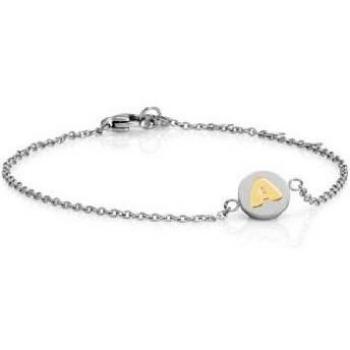Pulsera charm oro amarillo mujer