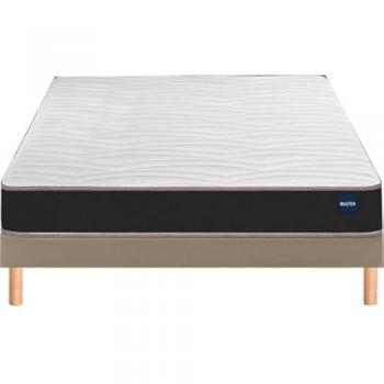 Bultex Vitality 1.1 Matelas avec Sommier Moka 120x190