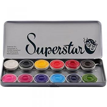 Paleta Superstar: 12 tonos acuados para la cara y el cuerpo – Svetlana Keller