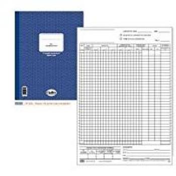 Blocco corrispettivi 13 moduli autoricalcanti duplice copia cm. 29,7x21,5