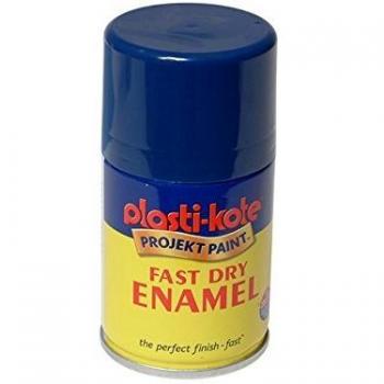 PlastiKote Fast Dry Enamel Aerosol Night Blue 100ml