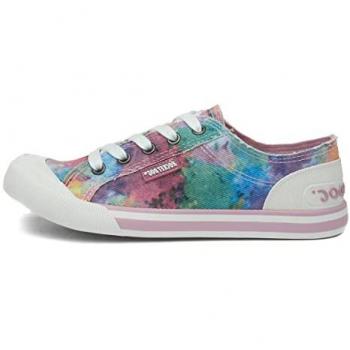 Rocket Dog Jazzin Zapatillas De Mujer Rosa/Multicolor