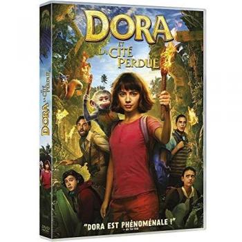 Paramount DVD avec le film Dora et la cité perdue