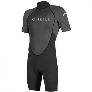 O'Neill Reactor 2 Grau‑Neopren‑Kurzarmanzug 2 mm dick, Rückenschloss – S
