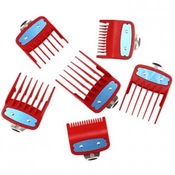 Pack 6 Peines Protector Limit para Cortadoras WAHL – Kit Barbería