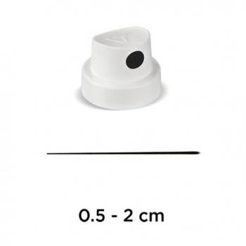 Molotow Spray Nebulizzatore Super Skinny 0,5-2cm Bianco-Nero