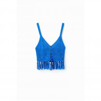 Desigual Donna Canotta 23SWMF01 – Blu – Taglia A