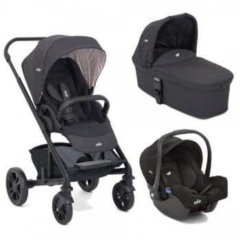 Passeggino Joie Chrome Trio 3 in 1 con Navicella e Ovetto