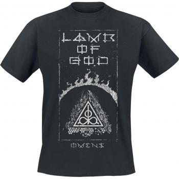 Black Lamb Of God Omens Frame Men's T-Shirt, Size S-4XL
