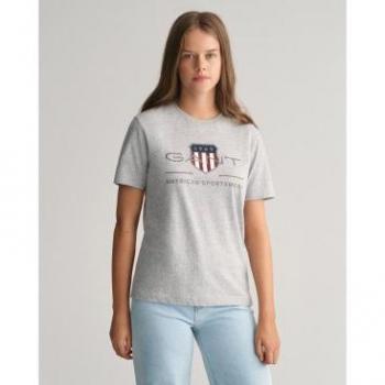 Camiseta de algodón GANT Niño con Escudo