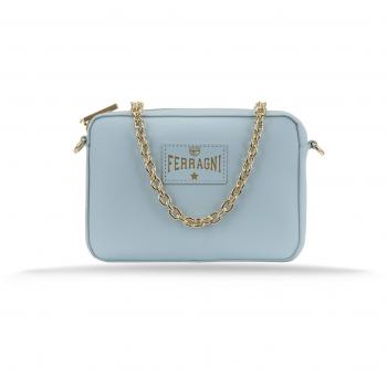 Shoulder bag Chiara Ferragni 74SB4BN4 colore azzurro