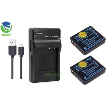 Batería y cargador USB BP-41 para cámaras SIGMA DP1M, DP2M y DP3M