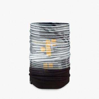 Buff Multifunktionstuch Windproof schwarz/orange