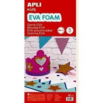Mousse EVA Thermoformable 40x60 cm – Teinte Pêche – 5 Couches – APLI AGIPA