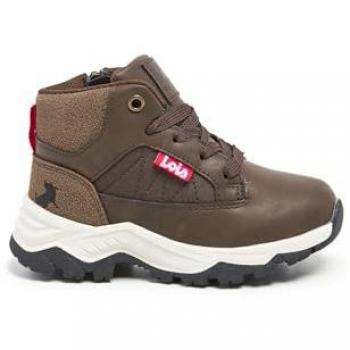 Botines de Senderismo Niño Lois 46239 Marrones con Cordones 29