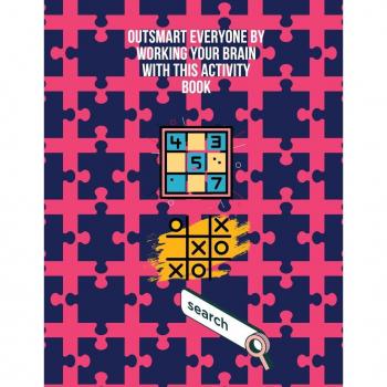 Outsmart everyone by working your brain with this activity book