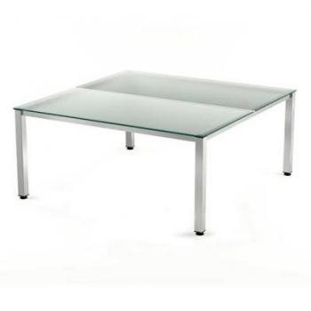 Rocada Executive Mehrfacharbeitstisch verchromt 160x163x73cm