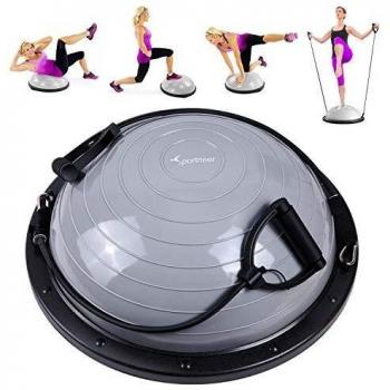 Sportneer Balance Ball Balance Board with Resistance Bands