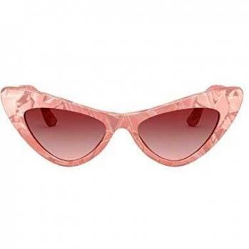 Dolce & Gabbana 0DG4368 Femme Sunglasses – Pink Madreperla, 52mm