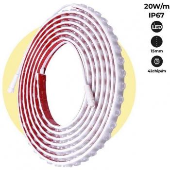 Warmweißer Wandleuchter Flex 5 m – 24 V – 2700 K