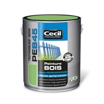 Peb45 Cécil Professionnel – Peinture Bois Rouge Pays Basque 0,5 L