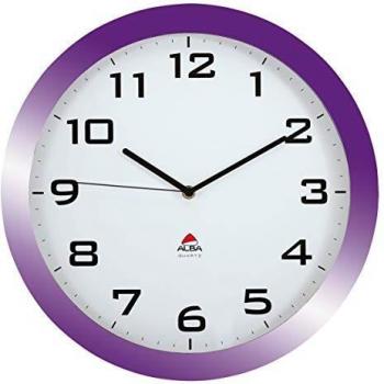 Silence in Violet: ALBA Grosse 38 cm Uhr