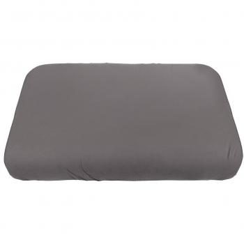 Sebra Jersey-Spannbettlaken grau für Babybett (70x120 cm)