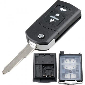 Folding Key Shell for Mazda Vehicles