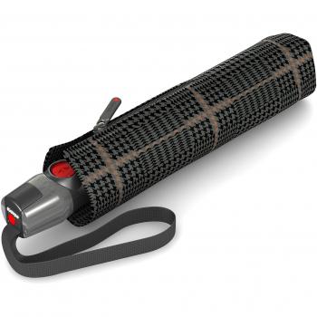 T.200 Knirps Herren‑Regenschirm – Automatischer Auf‑Zu‑Schirm, Sherlock Tobacco
