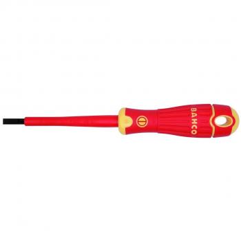 Bahco BAHCOFIT Insulated Screwdriver Slotted Tip 3.5 x 100mm