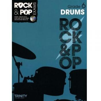 Trinity Rock & Pop Exams: Drums Grade 6 (With Audio C... by Trinity College Lond