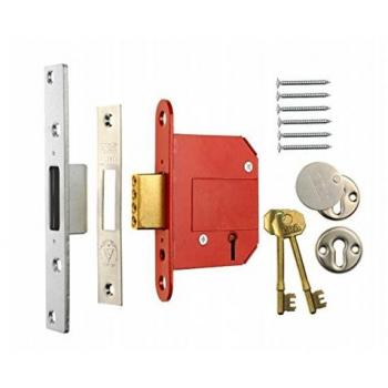 ERA Fortress 76mm 5 Lever Dead Lock BS 361-62 Chrome