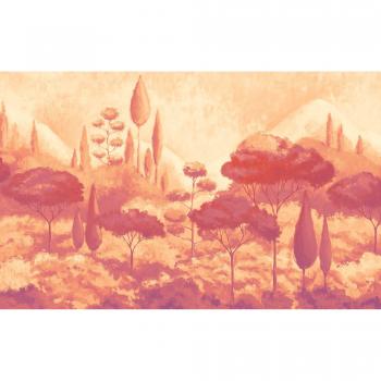 KOMAR Tapete Floral Labyrinth