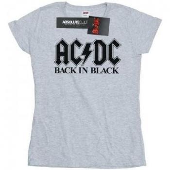 Back in Black Iconic Logo Cotton Shirt – Female, White, Small