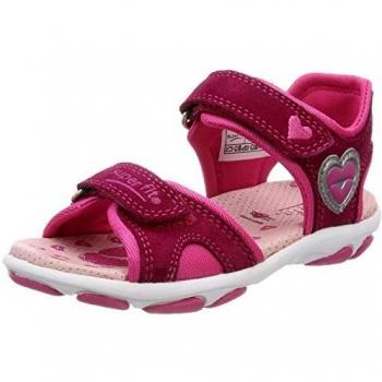 Superfit Nelly, Sandali Confortevoli, Rosa, 26 EU