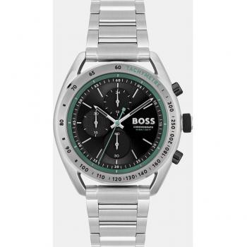 Reloj BOSS Hombre Analógico Cronógrafo Acero Inoxidable Esfera Negra