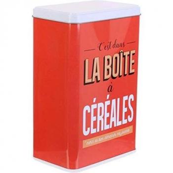 Récipient à céréales en métal