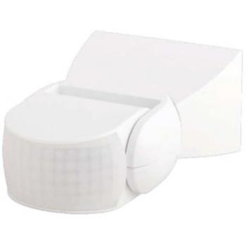 Sensore di Movimento Infrarosso 180° 300W Montaggio a Parete Bianco IP65