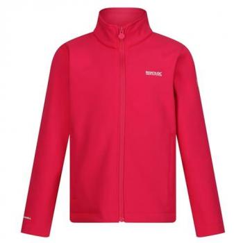 Regatta Junior Cera Kinder Softshell Jacke – Rotes Tiermuster