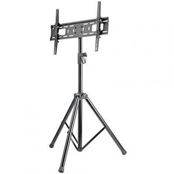 Manhattan TV & Monitor Mount, Tripod Floor Stand, 1 screen, Screen Sizes: 37-65, Black, VESA 200x200 to 600x400mm, Max 35kg, LFD, Lifetime Warranty