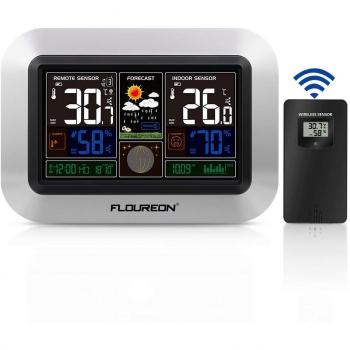 Stazione Meteorologica FLOUREON con Schermo Ampio