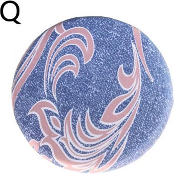 Housse décorative élastique pour tabouret de bar à motifs floraux