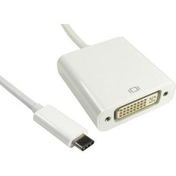 Adaptador de 15CM USB-C a DVI F RS PRO