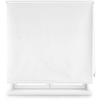 Estor Enrollable Opaco Polyester 100x175 cm Blanco Roto